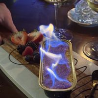 Creme brûlée   at La Cave in Pasadena