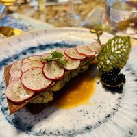 Croustillant of Sea  at La Cave in Pasadena