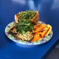 Veggie pita at Village Health Foods in Modesto