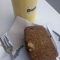 Banana bread at DUPLA in Bilbao