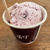 Blueberry vegan ice creamm  at Hang Over Takeaways in Pokhara