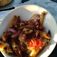 Poutine at Zito Greek Kitchen  in Mt Airy