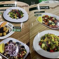 List  at Köfteci Ramiz - Magic City in Tashkent