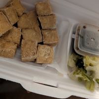 Fried tofu at HARU in Bloemfontein