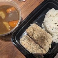 Vegan fish curry at HARU in Bloemfontein