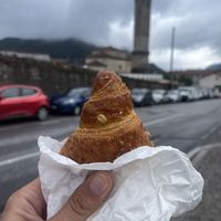 Vegan plain croissant available   at Pasticceria Pontiggia Di Esposito Pietro Corrado in Lecco