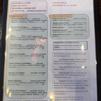 Menu as of Feb 2026  at Lion West Portal  in San Francisco