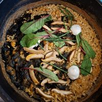 Sea and Mountain paella at PÖTSTOT in Barcelona