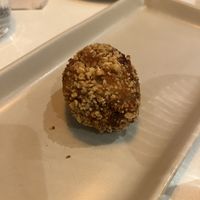 Spinach croqueta  at PÖTSTOT in Barcelona