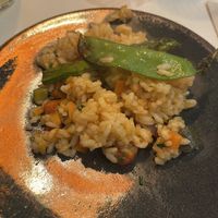 Vegetable paella  at PÖTSTOT in Barcelona