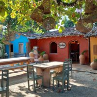 Outside at Restaurante Casa Rabanete Trancoso in Porto Seguro
