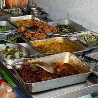 Different veggie and mock meat options to choose from  at Vegetarian - 素食 in Kota Tinggi