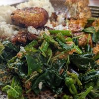 Tasty and affordable buffet at Warung Fibonacci in Ubud