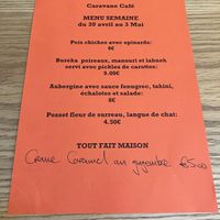   at Caravane Cafe in Bergerac