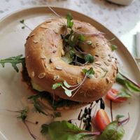 Bagel Vege at Mile coffee&more  in Oswiecim