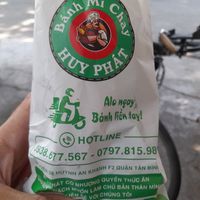 My take away packaging at Bánh Mì Chay Huy Phát Chùa Phổ Quang in Ho Chi Minh City