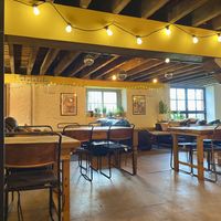 Inside seating   at Brew and Grind  in Newton Abbot