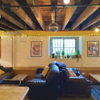 Inside seating   at Brew and Grind  in Newton Abbot