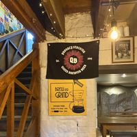 Up the steep steps to find good coffeee  at Brew and Grind  in Newton Abbot