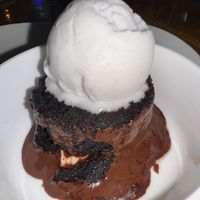 Vegan Chocolate Cake with Coconut Gelato   at The Italian Joint  in Kissimmee