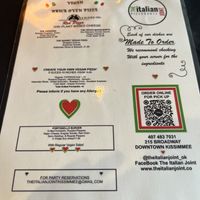   at The Italian Joint  in Kissimmee