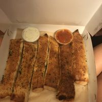 Breadsticks at Ian's Pizza in Milwaukee