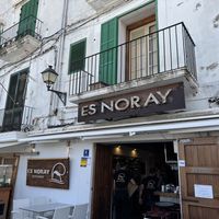 Vegan options are clearly marked. As of April -25 they were vegan poke bowl, vegan burger and vegetable paella.   at Es Noray in Ibiza