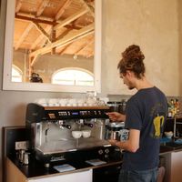  at Café Meersaal  in Hiddensee
