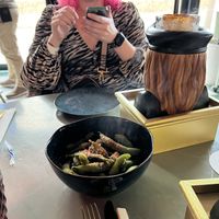 Edamame and beast cocktail   at Iroko in Mallorca