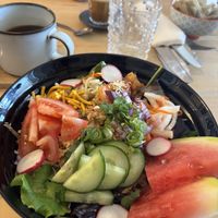 Chipotle tufu powerbowl - really refreshing   at Burridge's in Torquay