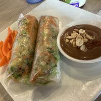 Fresh spring rolls  at Phở Street Cafe in Wylie