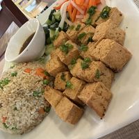 Lemongrass tofu  at Phở Street Cafe in Wylie