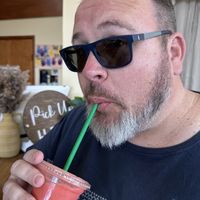 Strawberry smoothie   at Juice 101  in Kamuela