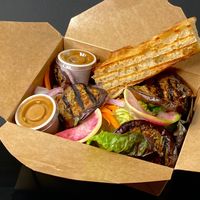 marinated eggplant salad - ricotta (takeout) at Due' Cucina  in Seattle