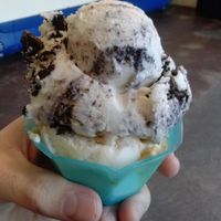 Oreo and Apple Burnt Sugar at Scoops in Los Angeles