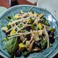 Mushroom salad at Miyabi Sushi in Dubai