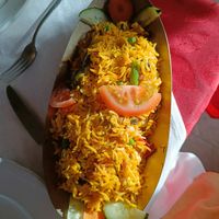 Vegetable biryani at Quality Indian Restaurant  in Mazarron