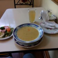 Set lunch menu (without main dish) at Sampe's Restaurante Vegetariano in Lima