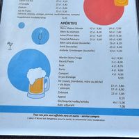 Drinks / Getränke at O'Grincheux in Ribeauville