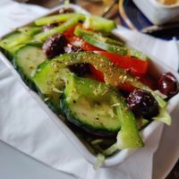 Side salad at Souvlike in Cheddar