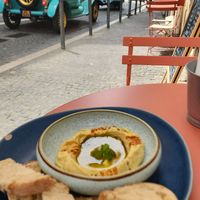 Hummus at Brunx by Ashtini in Lisbon