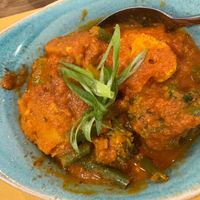 Veg jalfrezi at Mint Leaf in Stirling