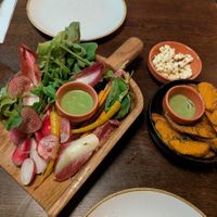 Vegan food at The Botanist at The Botanist in Sheffield
