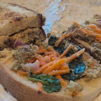 Hummus tapenade at Nature's Table - Florida Mall in Orlando