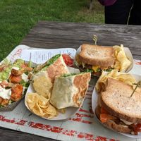 Our $60 okay lunch at Pingala Cafe in Burlington