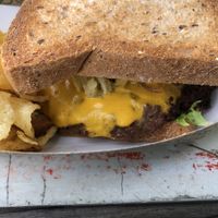 GF reuben with impossible patty.  at Pingala Cafe in Burlington
