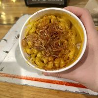 Mac and cheese  at Pingala Cafe in Burlington