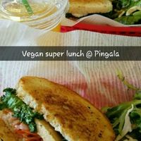 had to snap chat our delicious lunch at Pingala Cafe in Burlington