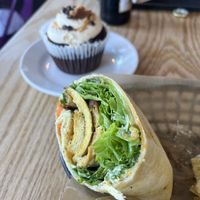 Caesar wrap  at Pingala Cafe in Burlington