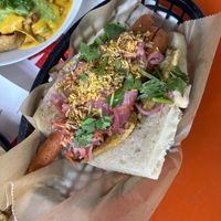  Banh mi dawg at Pingala Cafe in Burlington